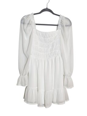 Eilly Bazar White Mini Dress Size XS